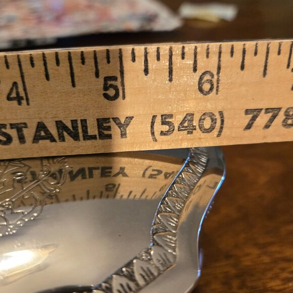 Silver Plated Jewelry Box by International Silver Company - Picture 12 of 14